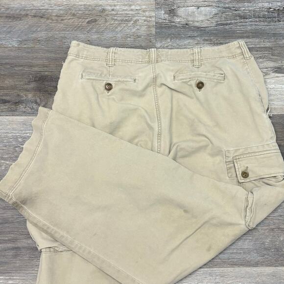 Abercrombie & Fitch Cargo Pants Vintage y2k Paratrooper Wide Mens 36x30‎ Baggy - Picture 1 of 11